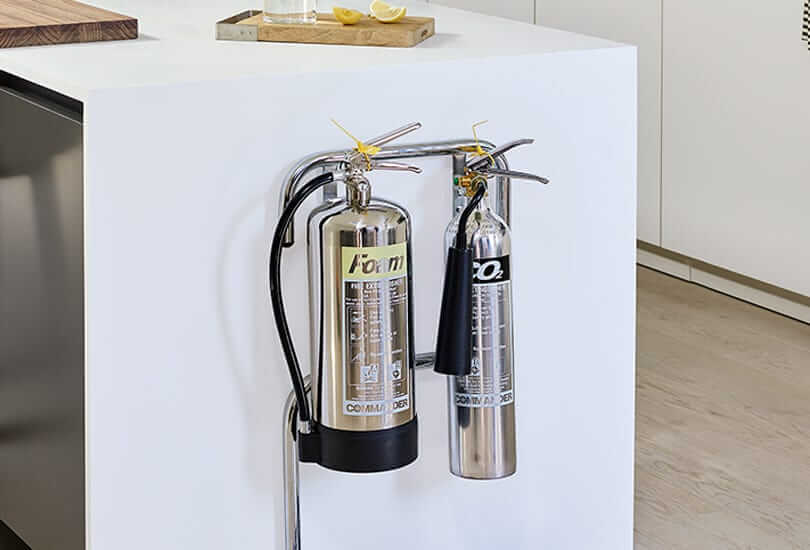 Silver Fire Extinguishers