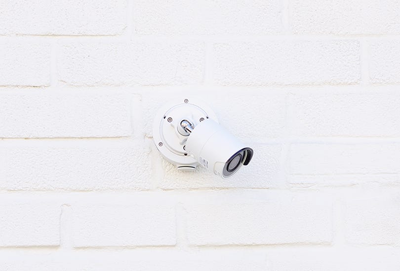 White Banham CCTV camera